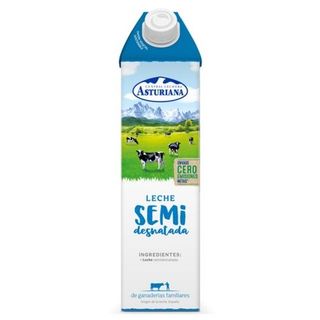 Leche Asturiana Semidesnatada Brik 1 L