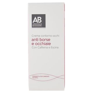 Armonia & Benessere Crema Contorno Occhi Antiborse e Occhiaie con Caffeina e Escina 15 ml