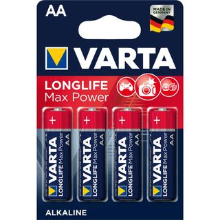 Pila Alcalina Varta Max Tech Aa Lr6 Bl N Blíster 4 Uds (152555)
