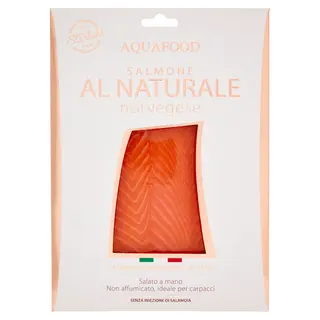 Aqua Food Salmone Al Naturale Norvegese 100 G