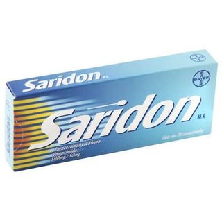 Saridon 250 mg + 150 mg + 50 mg 10 tabletek