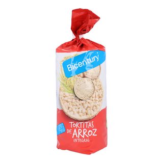Tortita Arroz Integral Bicentury 130 G