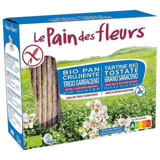 Tostas Bio De Trigo Sarraceno Sin Gluten Pan De Flores 150 G.