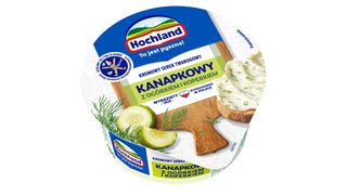 Hochland - Serek Kanapkowy z ogórkiem i koperkiem - 130 g