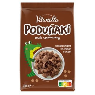 Vitanella Podusiaki o smaku czekoladowym, 325 g