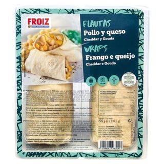 Flautas Froiz Pollo Y Queso (Cheddar Y Gouda) 275 G
