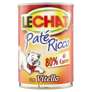 Lechat Paté Ricco Con Vitello 400 G - 963153