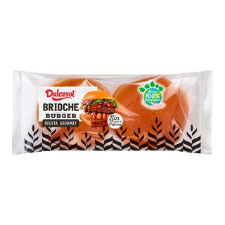 Pan Bruguer Brioche Dulcesol 4 U 340Gr