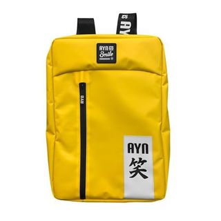Mochila Antirrobo Impermeable Smile Akira Amarillo Para Portátil 16'' (8420738313722)