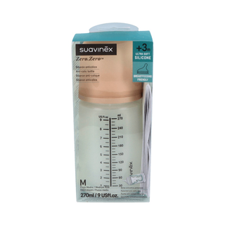 BIBERON ANTICOLICO T SILICONA SUAVINEX M 270 ML