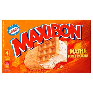 Maxibon helado waffle 4 x 140 ml 