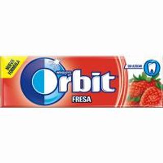 Chicle De Fresa Ácida En Gragea Lc Orbit, Paquete 14 G (5999750)