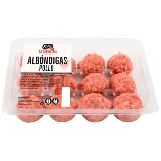 Albondigas Burger Meat De Pollo X 12 Roler 400 G