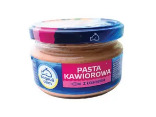 Pasta z kawiorem "Łosos Wędzony Wodny świat" sloik 160g