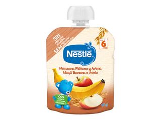 PACOTINHO FRUTA NESTLÉ MAÇÃBANANA E AVEIA 90G