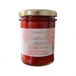 Pimientos Del Piquillo En Su Jugo Ecológicos Huerta Real 185 G.
