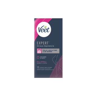 Veet Expert Strisce Corpo Pelli Normali 12 Strisce - 000303277