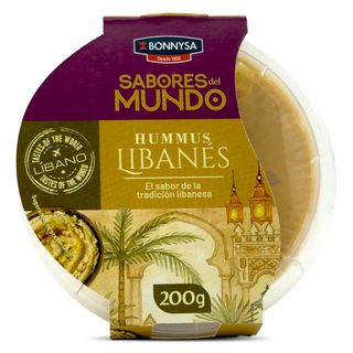Hummus Libanés Bonnysa Bandeja 200 G