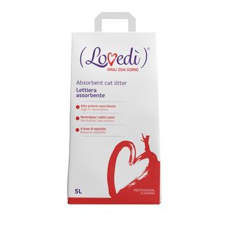 Lovedã¬ lettiera assorbente 5l