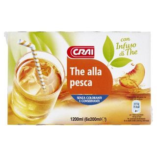 Crai The alla pesca 6 x 200 ml