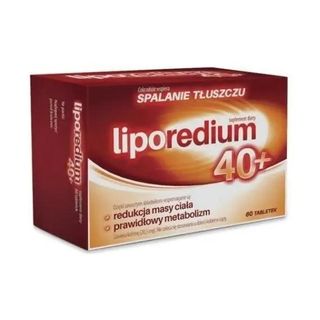 Liporedium 40+ 60 tabletek