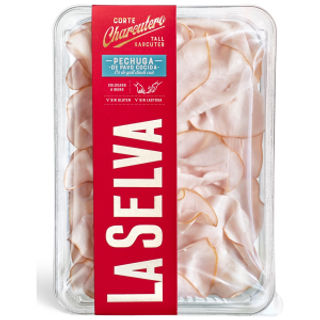 Pechuga Pavo Corte Charcutero La Selva 90Gr.