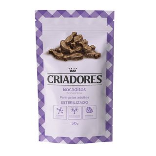 Criadores Bocaditos De Pavo Para Gatos Esterilizados 0.05Kg
