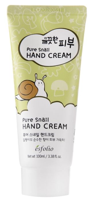 Esfolio Nawilżający Krem do rąk z ekstraktem ze śluzu ślimaka