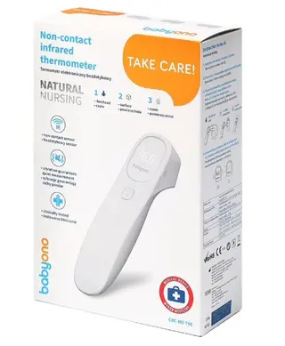 Babyono Termometr elektroniczny bezdotykowy Natural Nursing