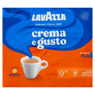 Lavazza Crema E Gusto Forte Caffà¨ Macinato 2 X 250 G