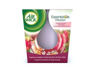 VELA AMBIENTADORA AIR WICK FRUTOS VERMELHOS 105G