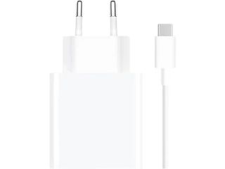 Cargador móvil - Xiaomi 67W Charging, 67W, USB-C, Blanco