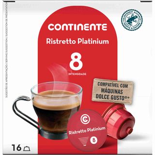 Cápsulas de Café Platinium Int 8 Continente (emb. 16 un)