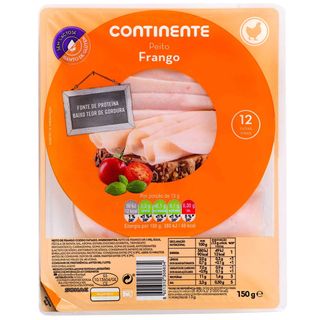 Fiambre de Peito de Frango Continente (emb. 150 gr)