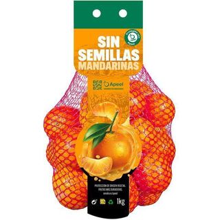 Mandarina Sin Semilla Apeel, Malla 1 Kg. (17684721)