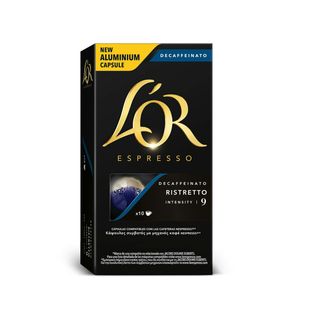 L'or - Café Cápsulas Ristretto Descafeinado 10 Uds (235854)