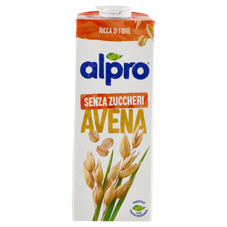 ALPRO Senza Zuccheri Bevanda Vegetale all'Avena, Senza Lattosio, Ricca di Fibre, 1l - 5411188124689