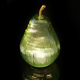 Lampada led Pera verde senza fili - in vetro