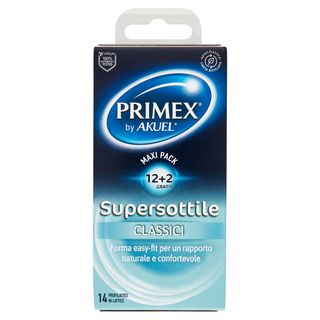 Primex Supersottile Classici Profilattici In Lattice 14 Pz