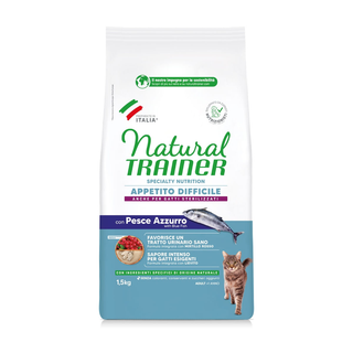 Natural trainer gatto exigent con pesce azzurro 1.5kg