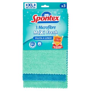 Spontex Microfibre Maxi Fresh x3
