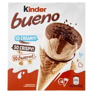 Cono Kinder Bueno X4 Gr 248
