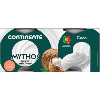 Iogurte Grego Mythos Coco Continente (emb. 460 gr (4 un))