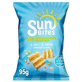 Aperitivo De Cereales Con Sal Marina Sunbites 95 Gr.