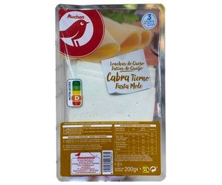 Queso de Cabra Tierno en Lonchas Producto Alcampo 200 G.