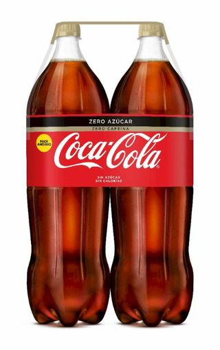 Refresco Zero Zero Cola Coca Cola Pet P-2 2L