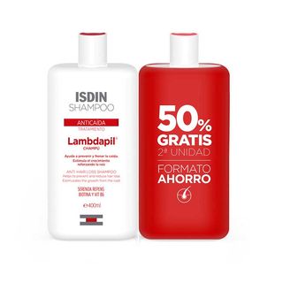 Lambdapil Champu Anticaida Duo 2X400 Ml Isdin 83224 (8429420146822)
