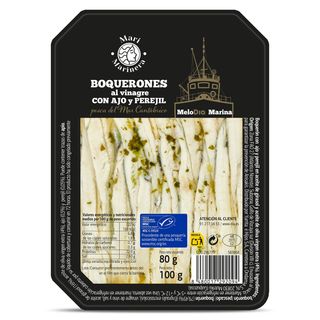 Boquerones En Vinagre Con Ajo Y Perejil Msc Dia Mari Marinera Bandeja 80 G