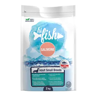 Hi fish dog adult small breeds salmone 2kg
