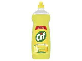 DETERGENTE CIF LOIÇA MANUAL CONCENTRADO LIMÃO 1L